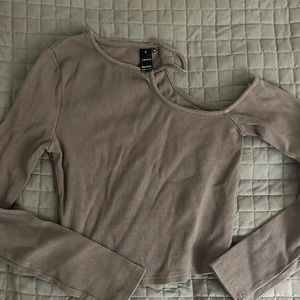 Brown aesthetic long sleeve